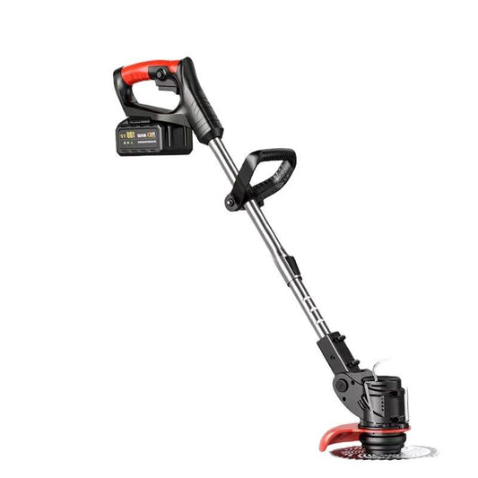 Handheld rechargeable lawn mower