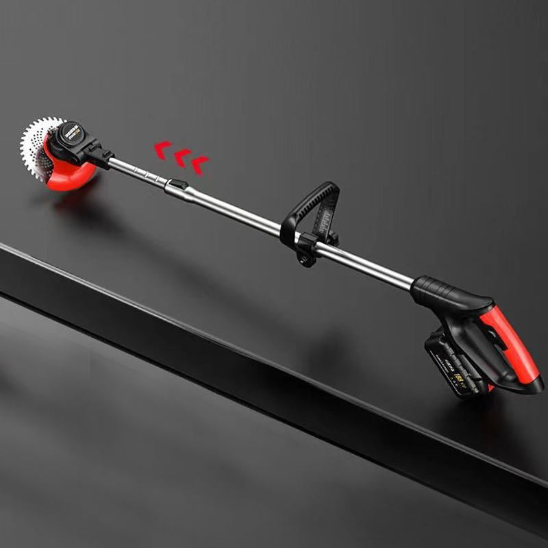 Handheld rechargeable lawn mower